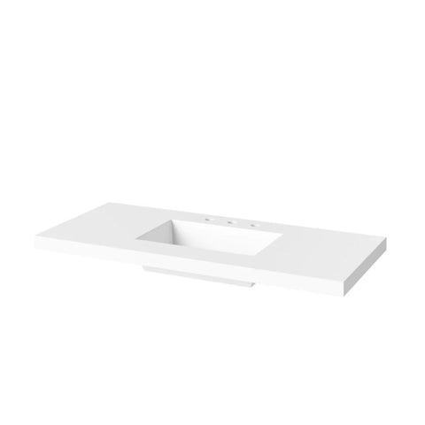 Jeffrey Alexander Katara Modern 48" Grey Single Sink Vanity w/ Lavante Cultured Marble Vessel Top | VKITKAT48GRLAR