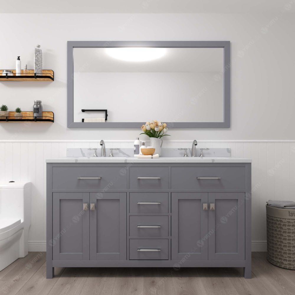 Our flagship Caroline vanity collection emanates an understated elegance that brings beauty and grace to just about any living space.