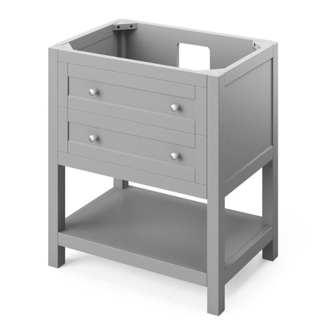 Image of Choice of tops ensures unique look Full-extension soft-close slides and hinges Round knobs included Open bottom shelf for extra storage