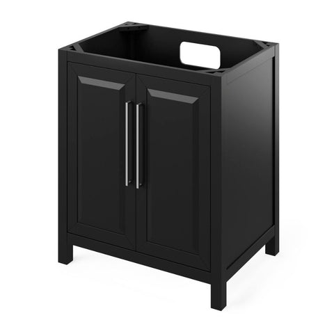 Image of Choice of tops ensures unique look Custom-sized, hardwood tipout storage trays and three center drawers for additional storage Dovetail rollout drawer beneath the adjustable shelf in the cabinet Full-extension concealed soft-close undermount slides and soft-close hinges Square pulls included