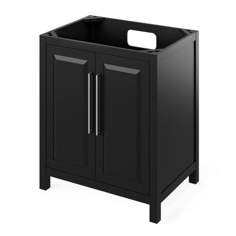 Image of Choice of tops ensures unique look Custom-sized, hardwood tipout storage trays and three center drawers for additional storage Dovetail rollout drawer beneath the adjustable shelf in the cabinet Full-extension concealed soft-close undermount slides and soft-close hinges Square pulls included