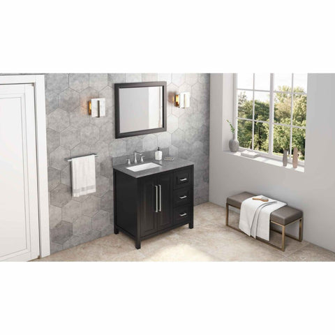Image of Sleek lines and raised panels come together to create a unique design for the sophisticated Cade vanity. 