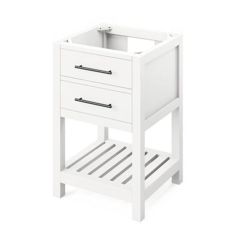Image of Choice of tops ensures unique look Full-extension concealed soft-close undermount slides Tipout storage with custom-sized hardwood tray plus open slatted bottom shelf for optimal storage Bar pulls included