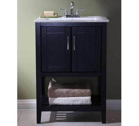 Image of 24" SINK VANITY WITHOUT FAUCET WLF6020-E