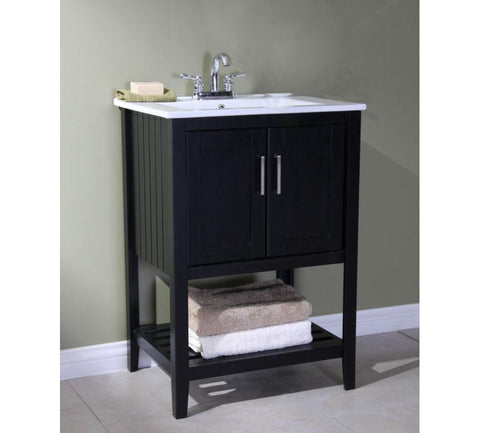 Image of 24" SINK VANITY WITHOUT FAUCET WLF6020-E