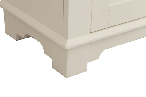 Image of 24" WHITE SINK VANITY, NO FAUCET WLF6042-W