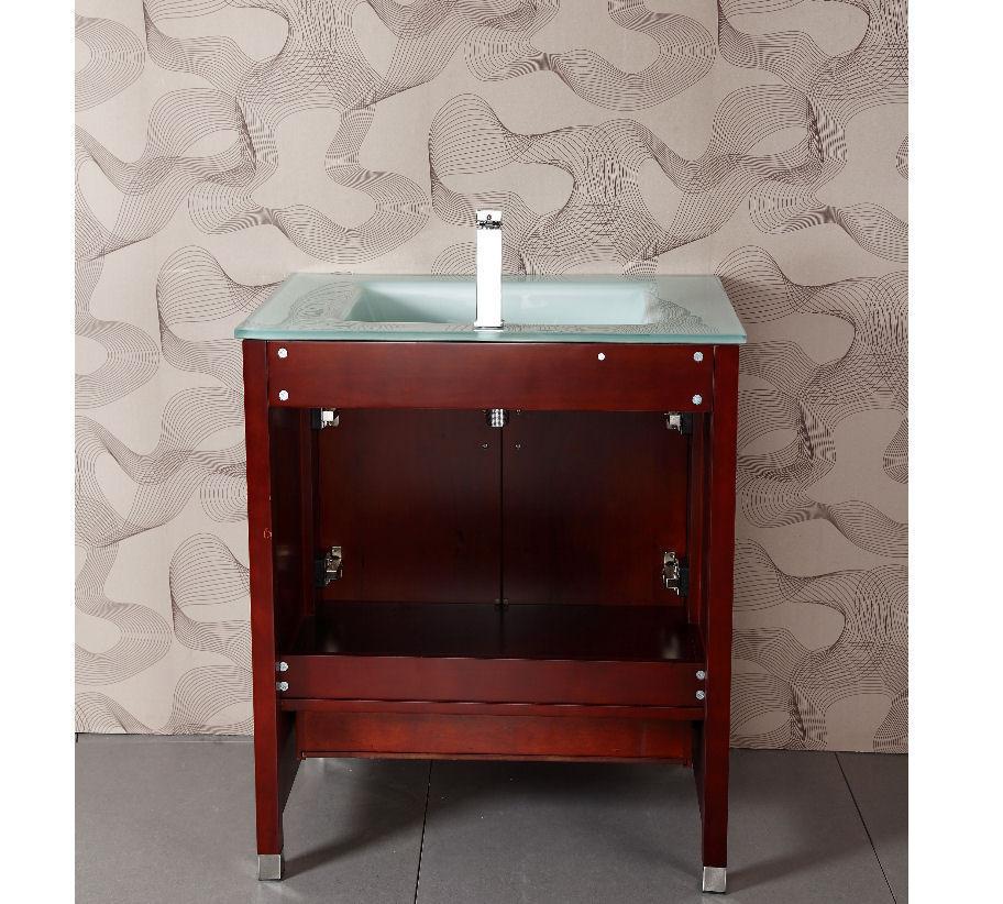 32" SINK CHEST  - SOLID WOOD - NO FAUCET WA3110