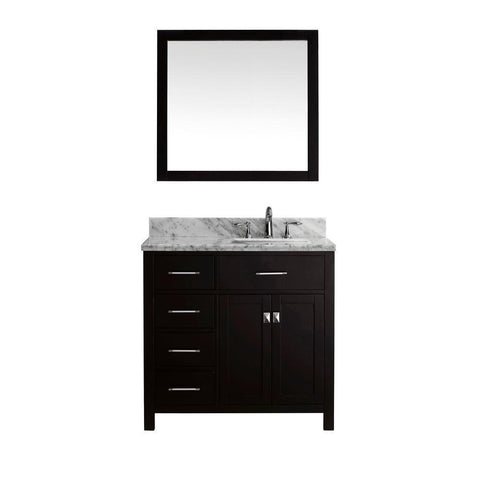 36" Single Bathroom Vanity MS-2136L-WMRO-CG