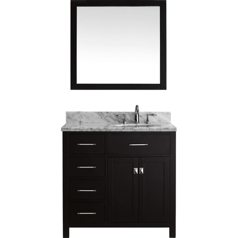 Image of 36" Single Bathroom Vanity MS-2136L-WMRO-ES