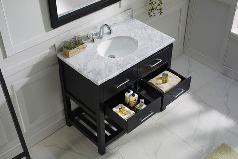 Image of 36" Single Bathroom Vanity MS-2236-WMRO-ES