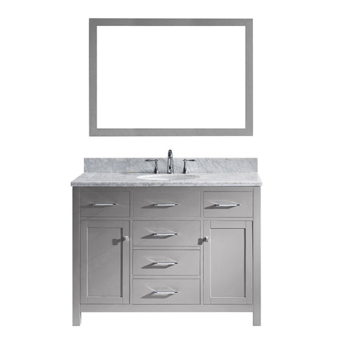 Image of 48" Single Bathroom Vanity MS-2048-WMRO-CG