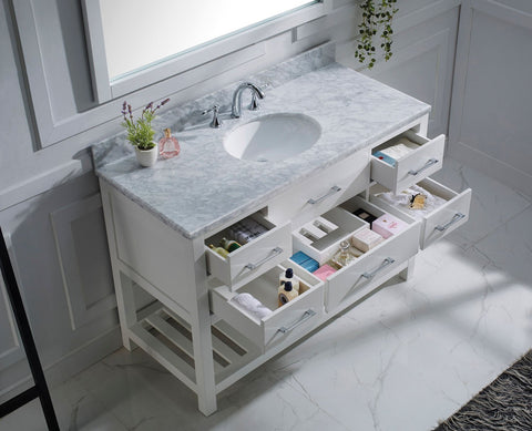 Image of 48" Single Bathroom Vanity MS-2248-WMRO-ES