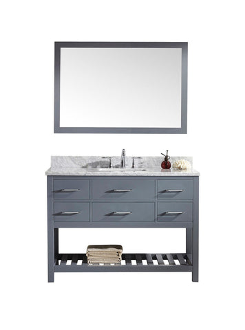 Image of 48" Single Bathroom Vanity MS-2248-WMSQ-GR