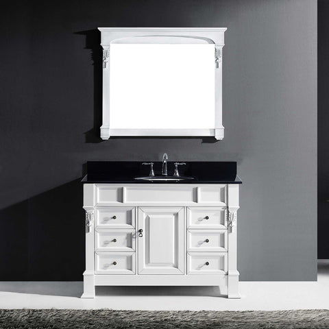 Image of 48" Single Bathroom Vanity MS-2948-BGRO-DW