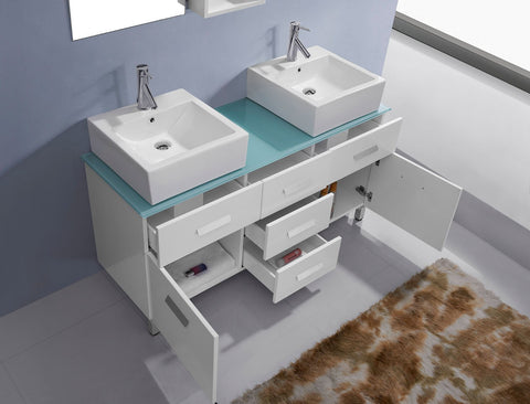 Image of 55" Double Bathroom Vanity UM-3063-G-ES