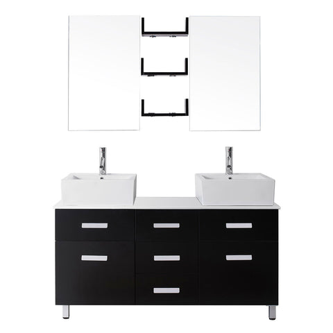 Image of 55" Double Bathroom Vanity UM-3063-S-ES