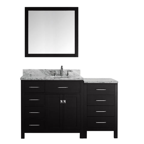 Image of 57" Single Bathroom Vanity MS-2157L-WMRO-ES