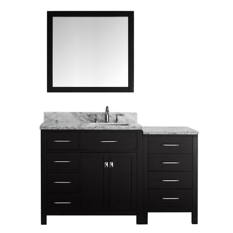 Image of 57" Single Bathroom Vanity MS-2157L-WMSQ-ES