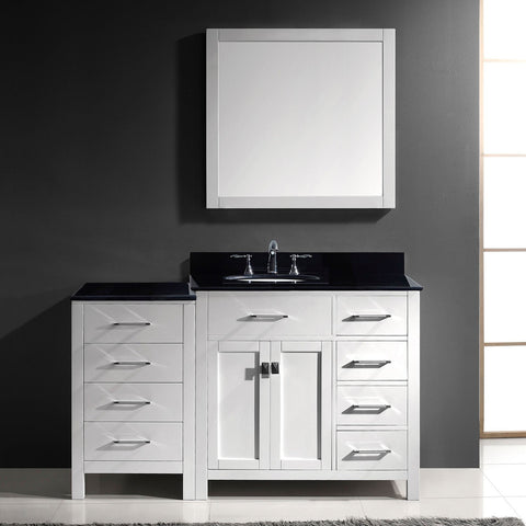 Image of 57" Single Bathroom Vanity MS-2157R-BGRO-ES