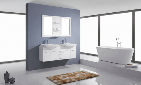 Image of 59" Double Bathroom Vanity UM-3059-S-ES