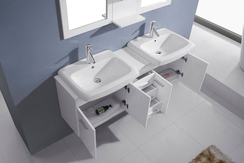 Image of 59" Double Bathroom Vanity UM-3059-S-ES