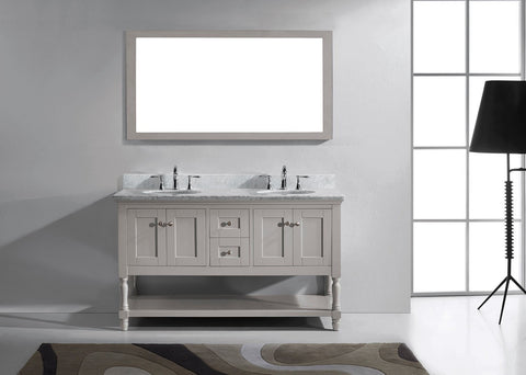 Image of 60" Double Bathroom Vanity MD-3160-WMRO-CG