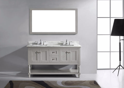 60" Double Bathroom Vanity MD-3160-WMRO-CG