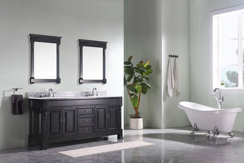 Image of 72" Double Bathroom Vanity
