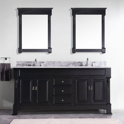 Image of 72" Double Bathroom Vanity