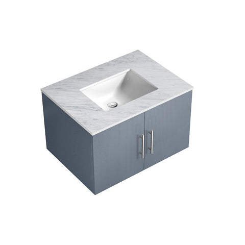 Image of Lexora Geneva Transitional Dark Grey 30" Single Sink Vanity | LG192230DBDS000