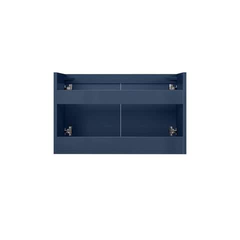 Image of Lexora Geneva Transitional Navy Blue 30" Vanity Cabinet Only | LG192230DE00000