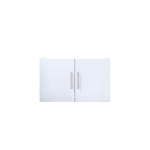 Image of Lexora Geneva Transitional Glossy White 30" Vanity Cabinet Only | LG192230DM00000