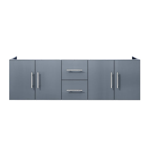 Image of Lexora Geneva Transitional Dark Grey 60" Vanity Cabinet Only | LG192260DB00000