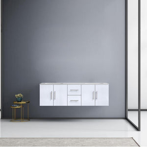 Lexora Geneva Transitional Glossy White 60