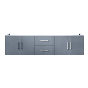Lexora Geneva Transitional Dark Grey 72" Vanity Cabinet Only | LG192272DB00000
