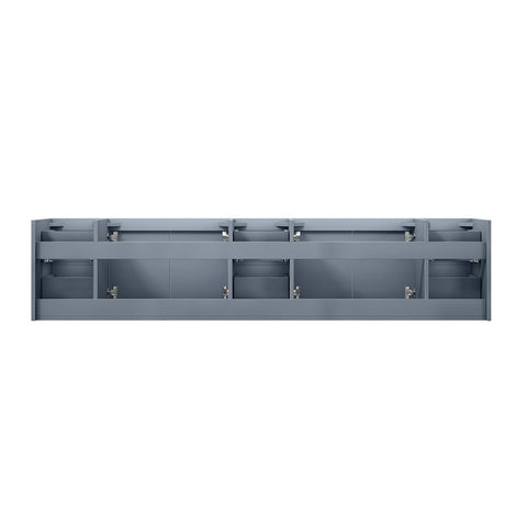 Image of Lexora Geneva Transitional Dark Grey 84" Vanity Cabinet Only | LG192284DB00000