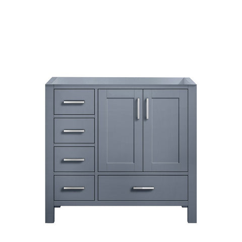 Image of Jacques 36" Dark Grey Vanity Cabinet Only - Right Version | LJ342236SB00000R