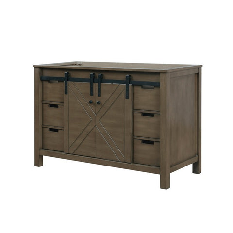 Image of Marsyas 48" Rustic Brown Vanity Cabinet Only | LM342248SK00000