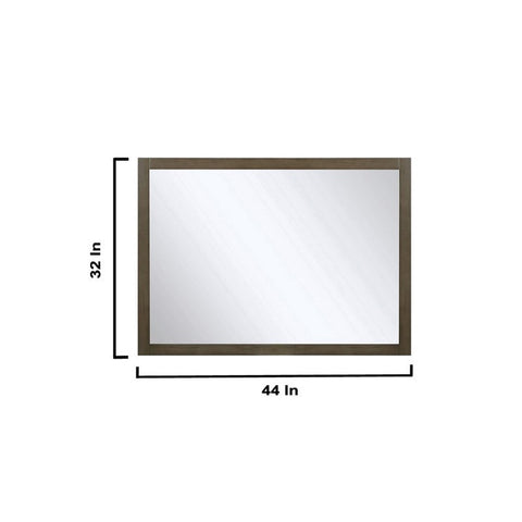Image of Marsyas 48" Rustic Brown Single Vanity Set, White Quartz Top | LM342248SKCSM44F