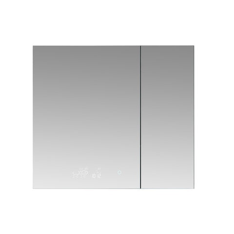 Image of Lexora Savera 36" Wide x 36" Tall LED Medicine Cabinet w/ Defogger | LS3636LEDMC