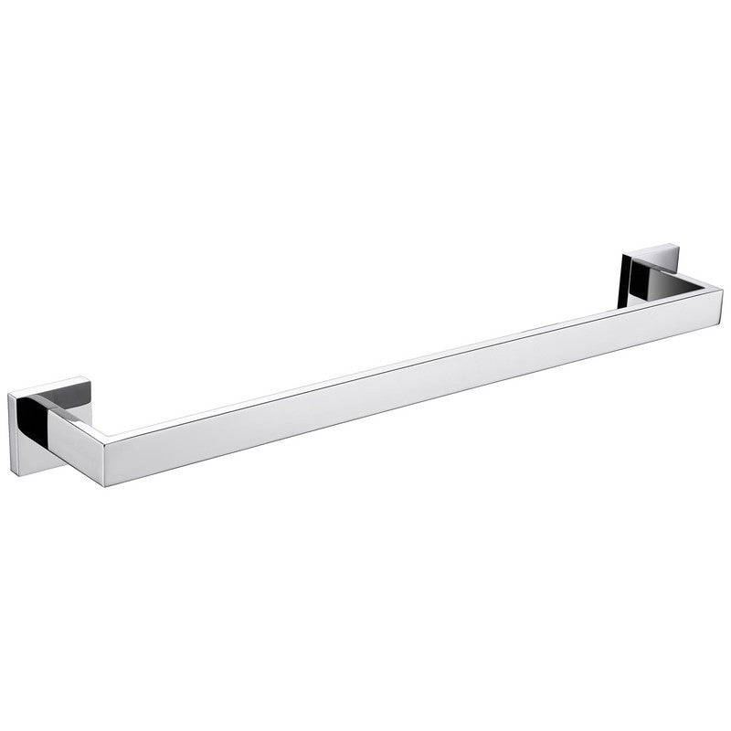 Lexora Bagno Lucido Stainless Steel 24" Towel Bar - Chrome | LTB2414152PC