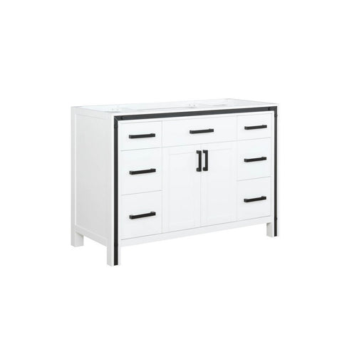 Image of Ziva 48" White Vanity Cabinet Only | LZV352248SA00000