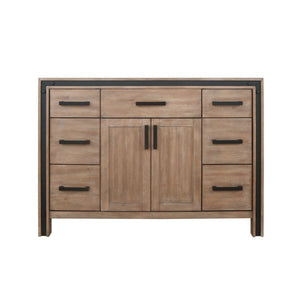 Ziva 48" Rustic Barnwood Vanity Cabinet Only | LZV352248SN00000