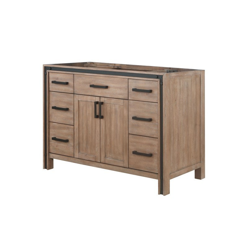 Ziva 48" Rustic Barnwood Vanity Cabinet Only | LZV352248SN00000