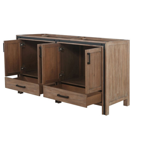 Image of Ziva 60" Rustic Barnwood Vanity Cabinet Only | LZV352260SN00000