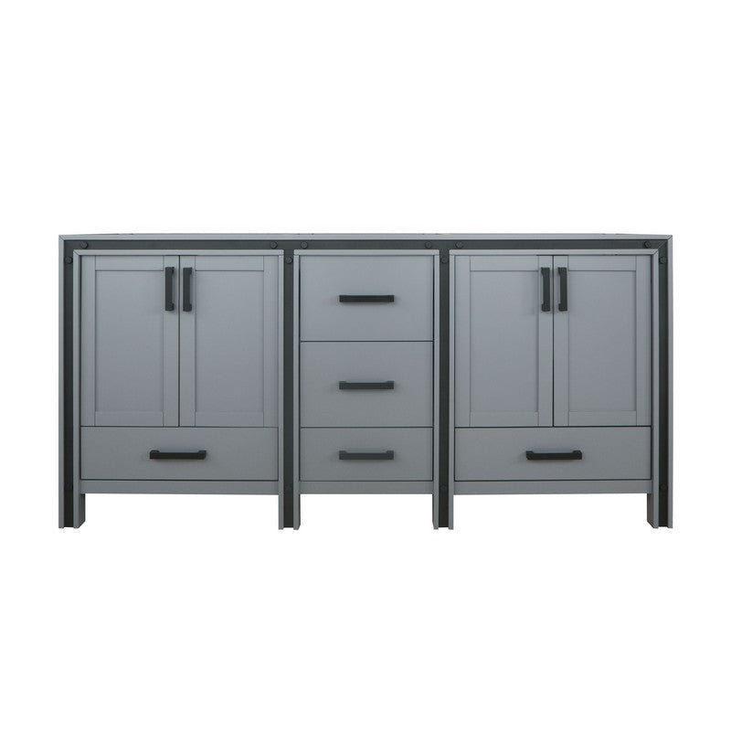 Ziva 72" Dark Grey Vanity Cabinet Only | LZV352272SB00000