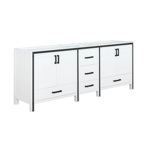 Image of Ziva 80" White Vanity Cabinet Only | LZV352280SA00000