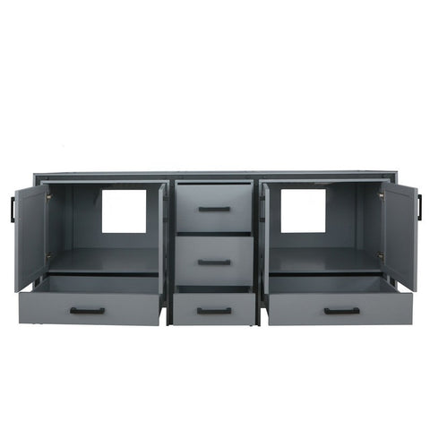 Image of Ziva 80" Dark Grey Vanity Cabinet Only | LZV352280SB00000