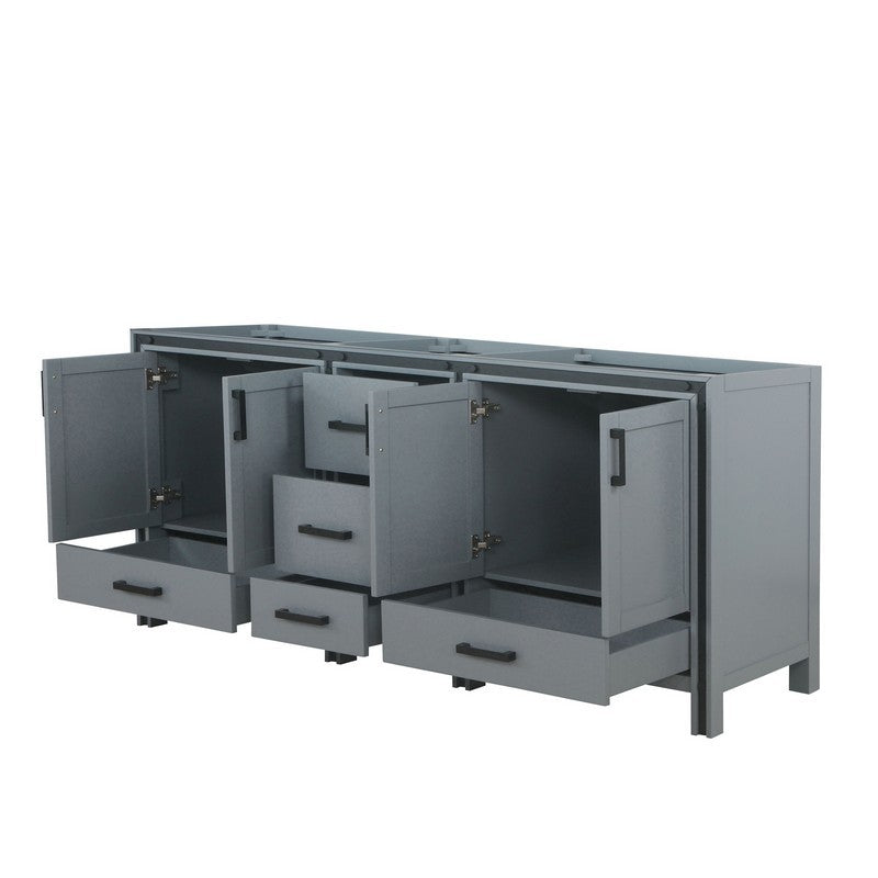 Ziva 80" Dark Grey Vanity Cabinet Only | LZV352280SB00000