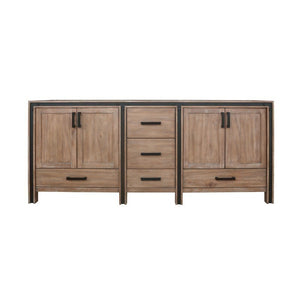 Ziva 80" Rustic Barnwood Vanity Cabinet Only | LZV352280SN00000
